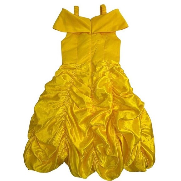 Belle Beauty & Beast Ball Gown Dress Halloween Costume Disney Princess 110 5 - Picture 8 of 16